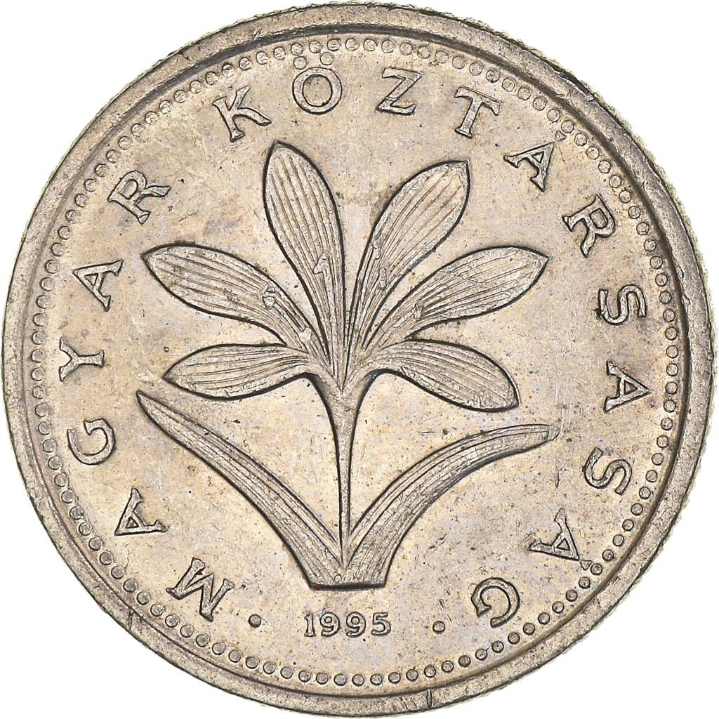 Moneda, Hungría, 2 Forint, 1995