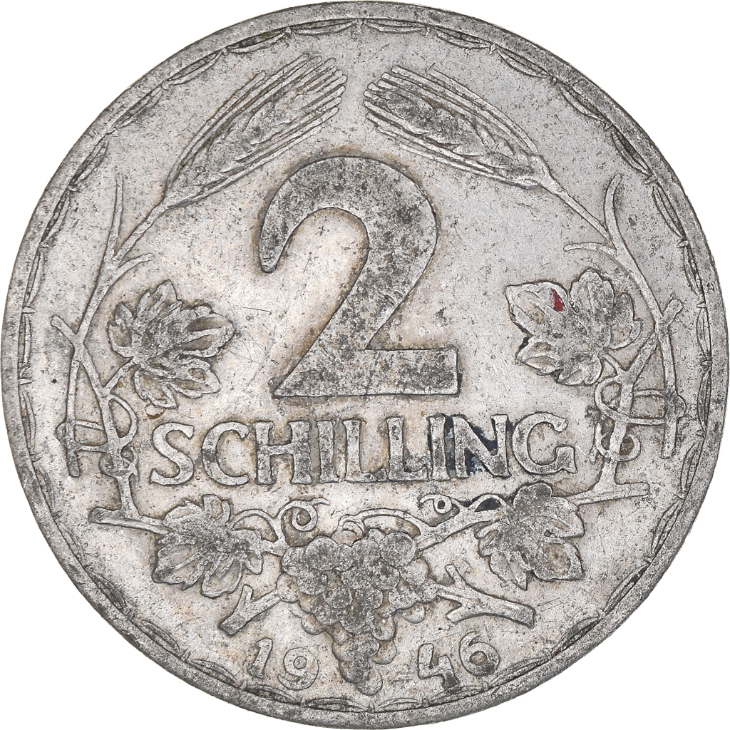 Moneda, Austria, 2 Schilling