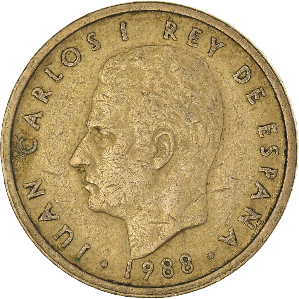 Moneda, España, 100 Pesetas, 1988