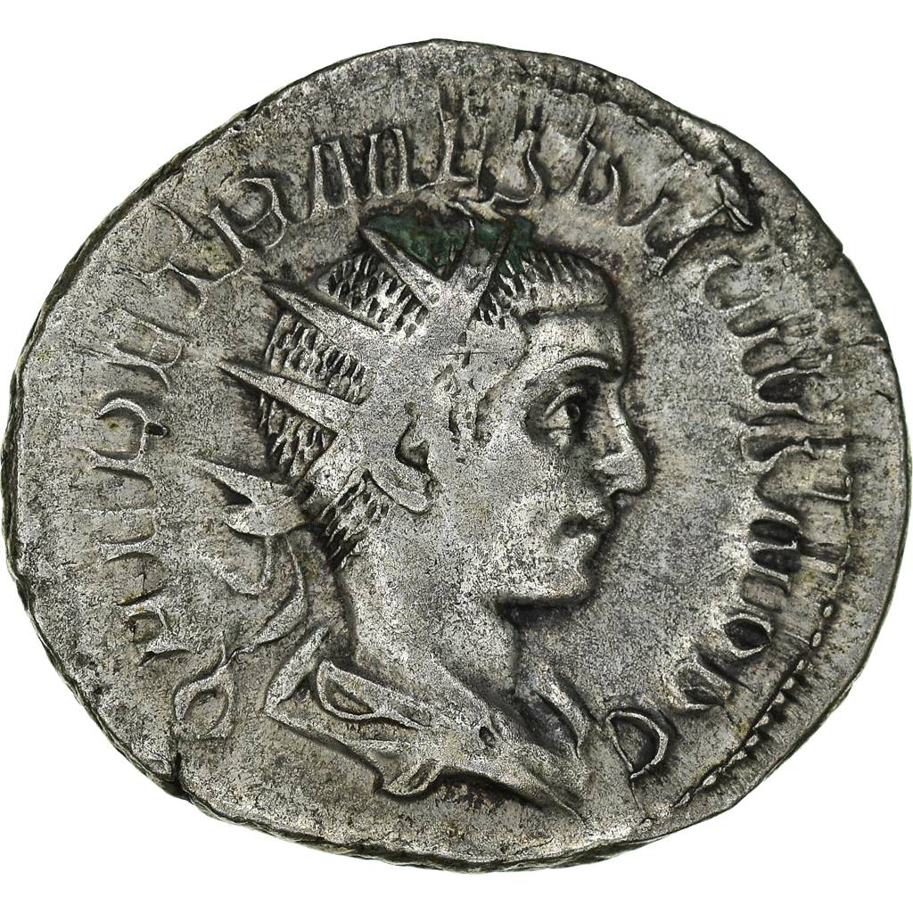 Coin, Herennius Etruscus, Antoninianus, 251, Rome, , Billon, RIC:146