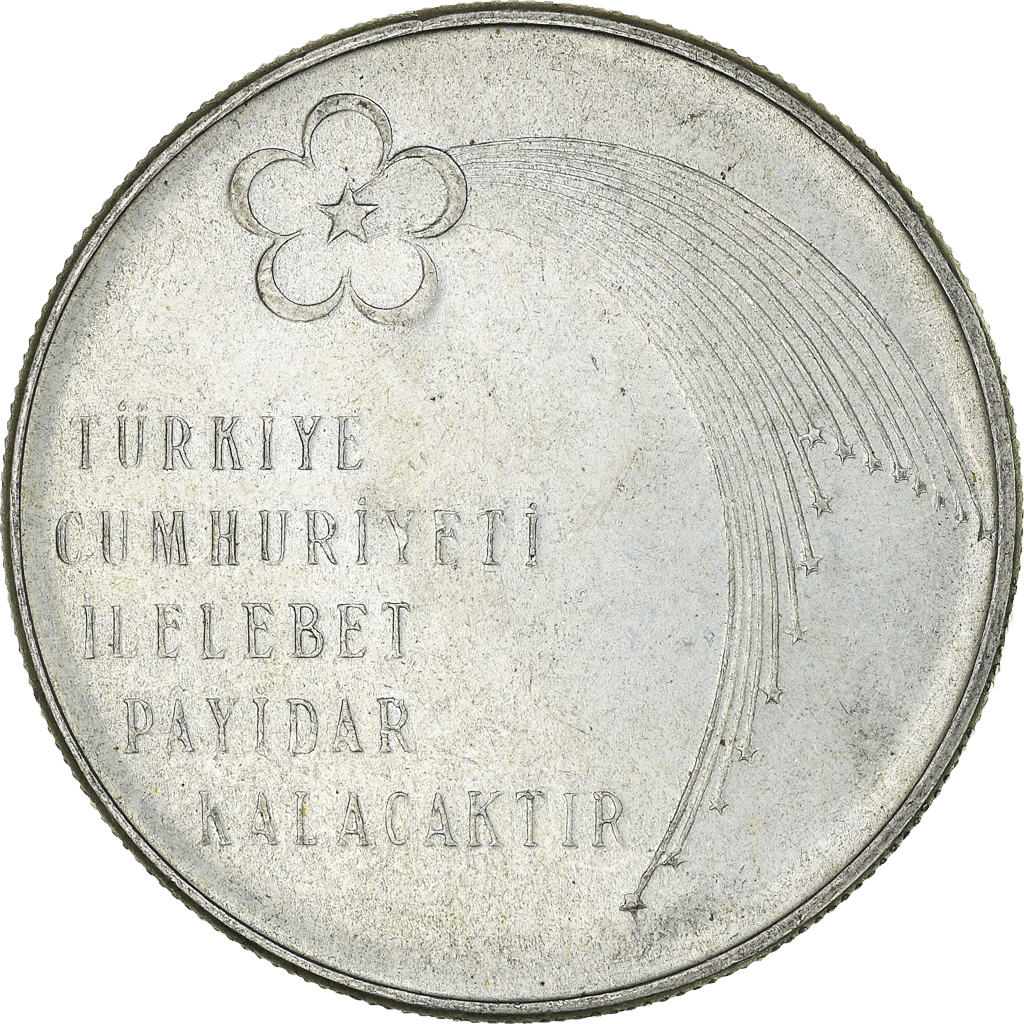 Coin, Turkey, 100 Lira, 1973, , Silver, KM:903