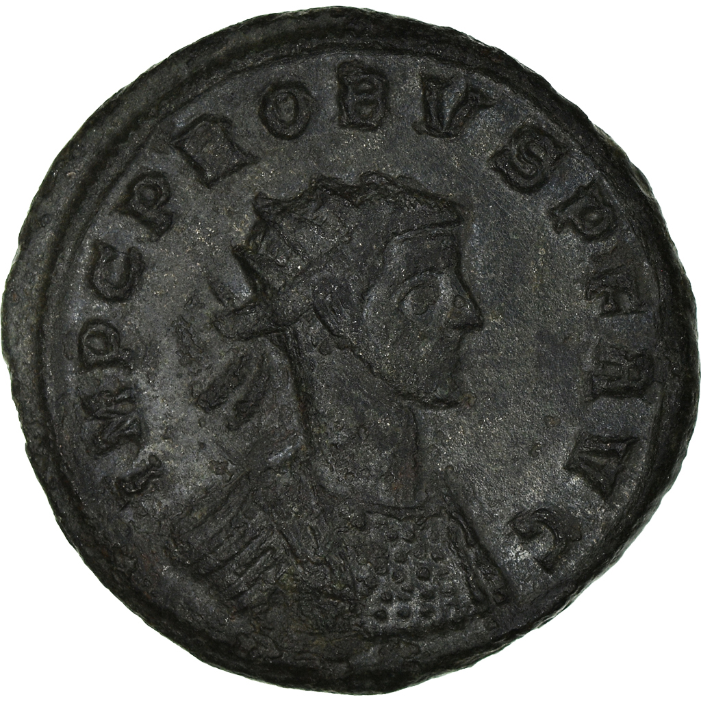 Coin, Probus, Aurelianus, Siscia, AU, Billon, RIC:616
