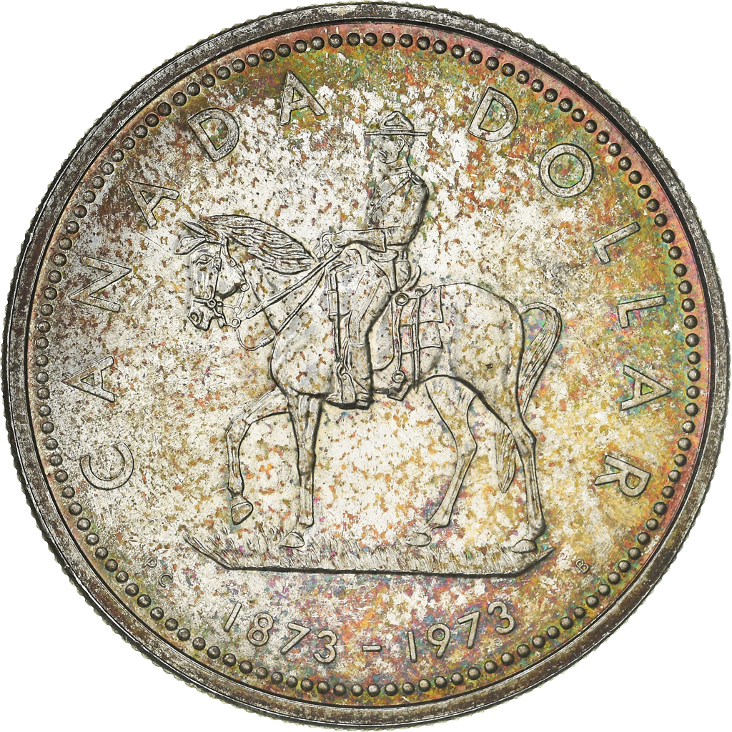 Coin, Canada, Elizabeth II, Dollar, 1973, Royal Canadian Mint, Ottawa, 