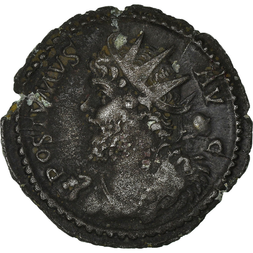 Postumus, Antoninianus, 268, Trier, Billon, VF, RIC:310