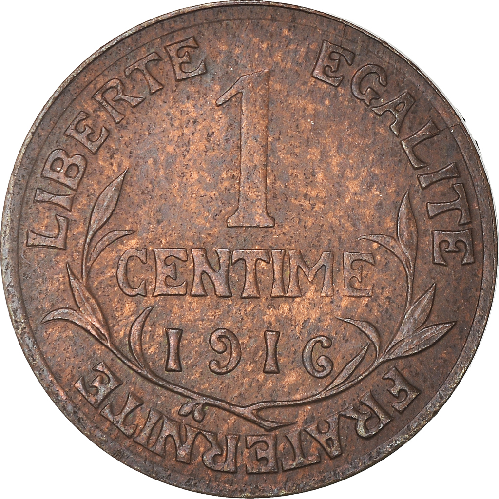 Coin, France, Dupuis, Centime, 1916, Paris, , Bronze, KM:840