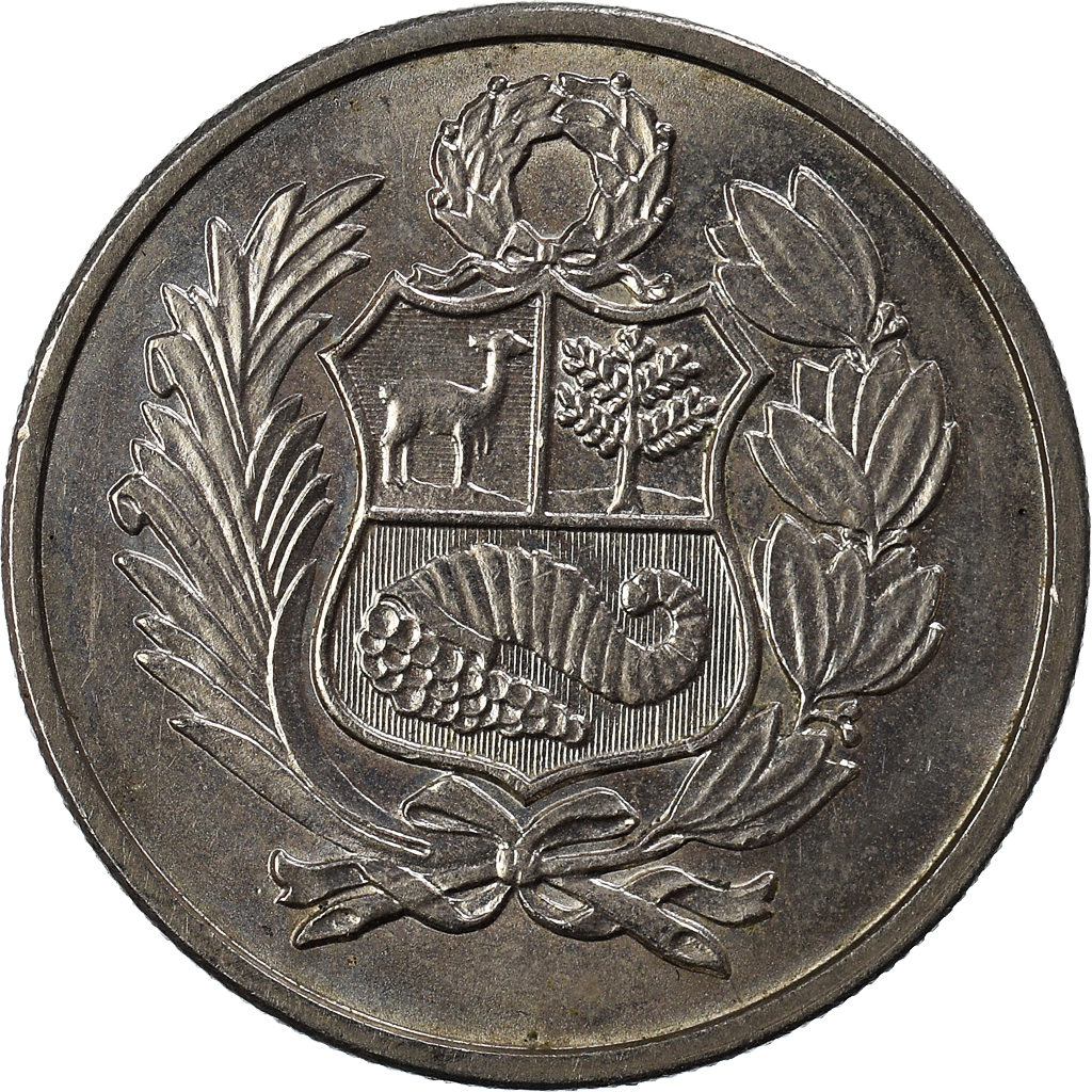 Coin, Peru, 100 Soles, 1980