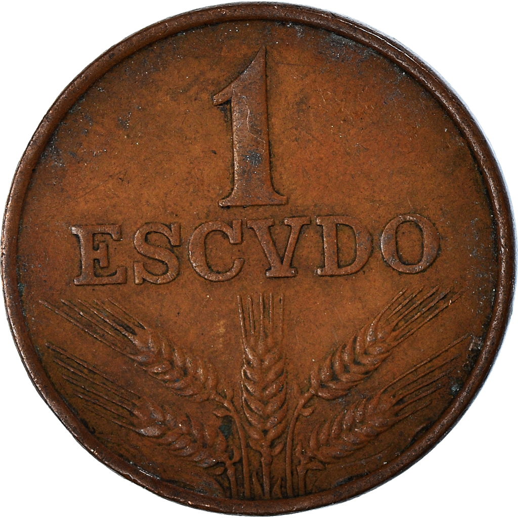 Moneda, Portugal, Escudo, 1974