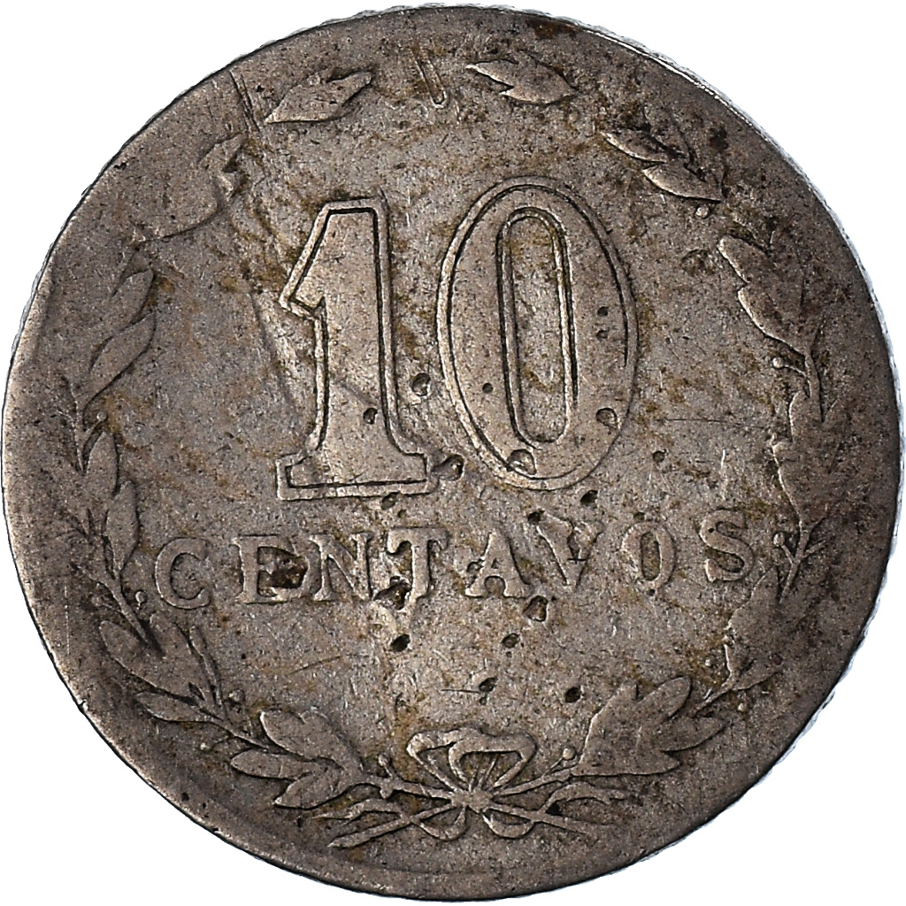 Coin, Argentina, 10 Centavos, 1919