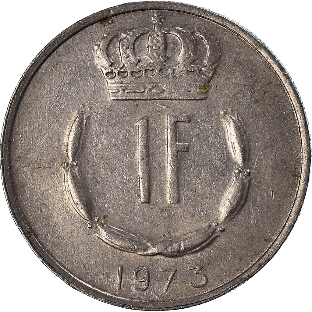 Moneda, Luxemburgo, Franc, 1973