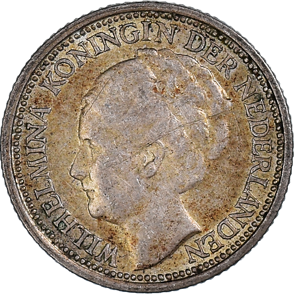 Moneda, Países Bajos, 10 Cents, 1939