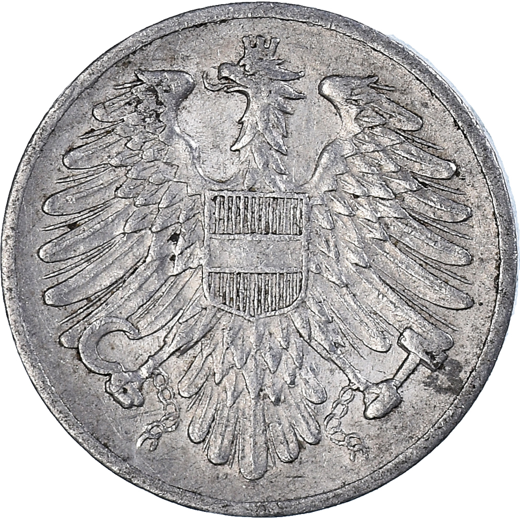 Moneda, Austria, 2 Groschen, 1952