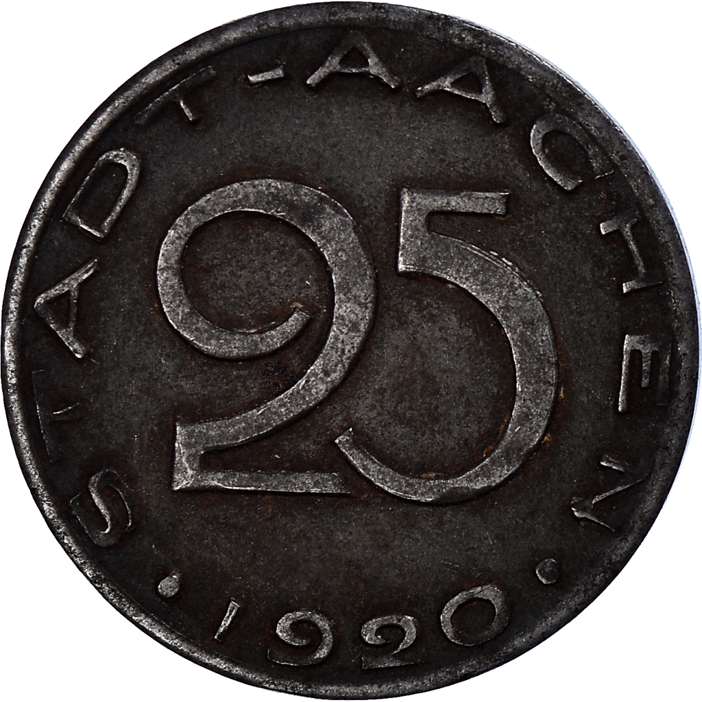 Coin, Germany, 25 Pfennig, 1920