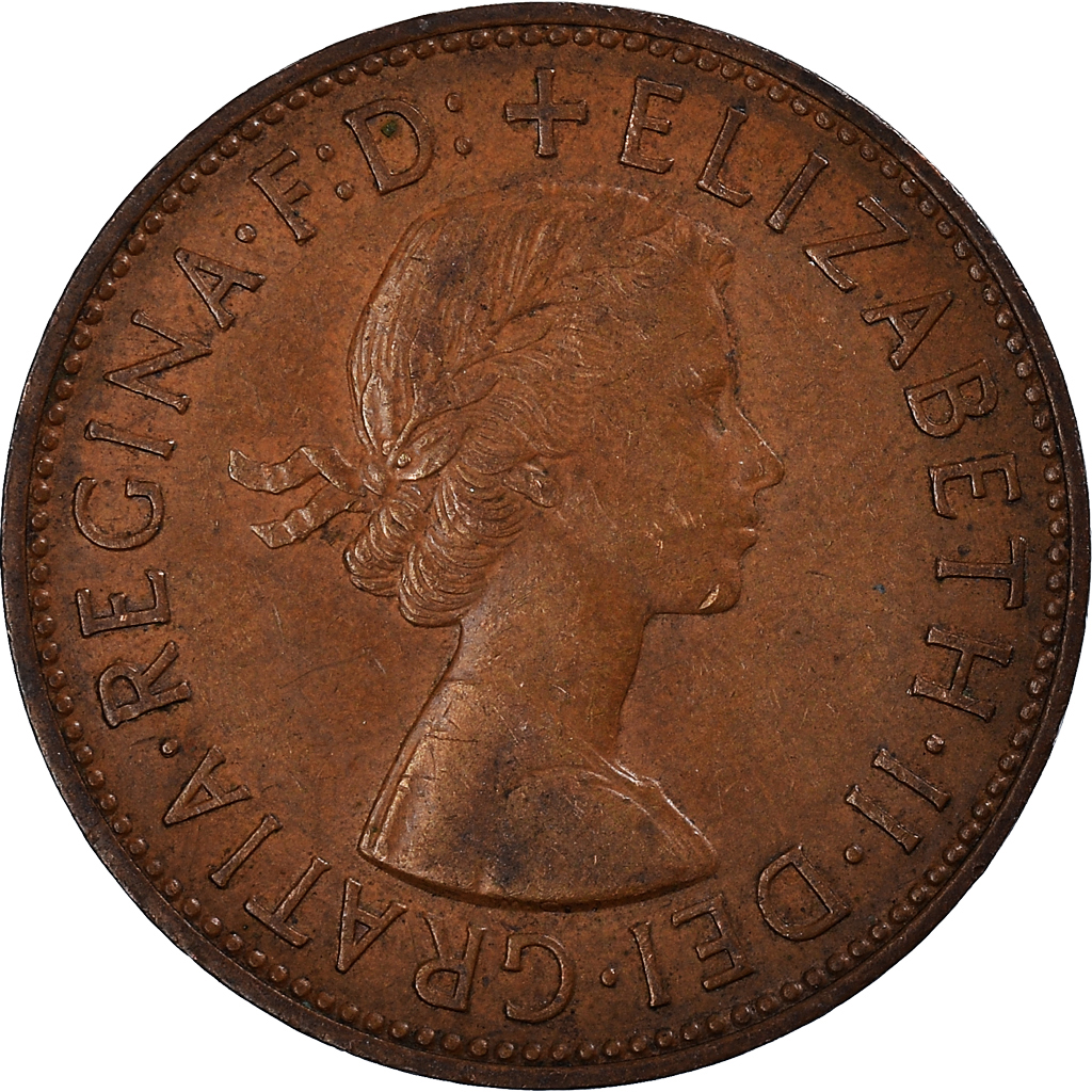 Moneda, Gran Bretaña, Penny, 1965
