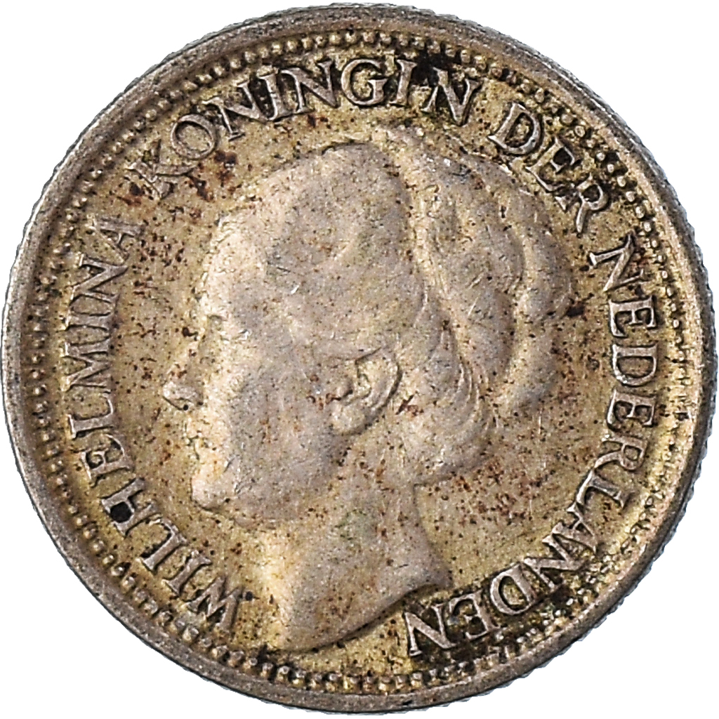 Moneda, Países Bajos, 10 Cents, 1937