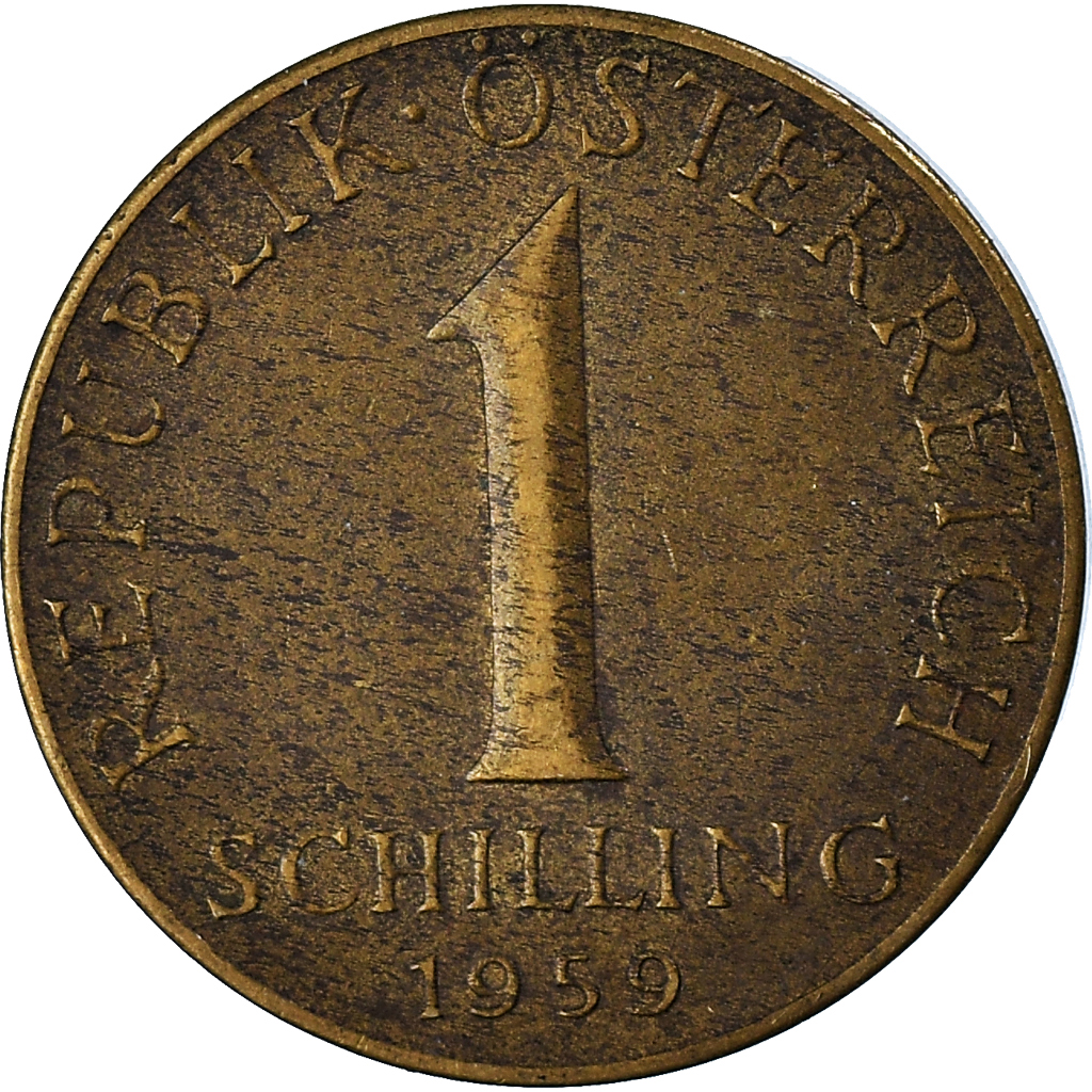 Coin, Austria, Schilling, 1959