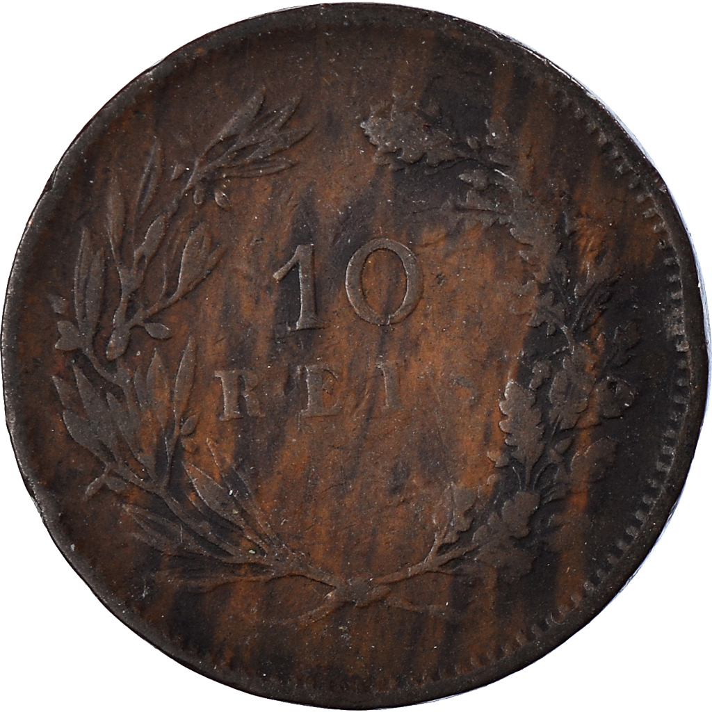 Moneda, Portugal, 10 Reis, 1892