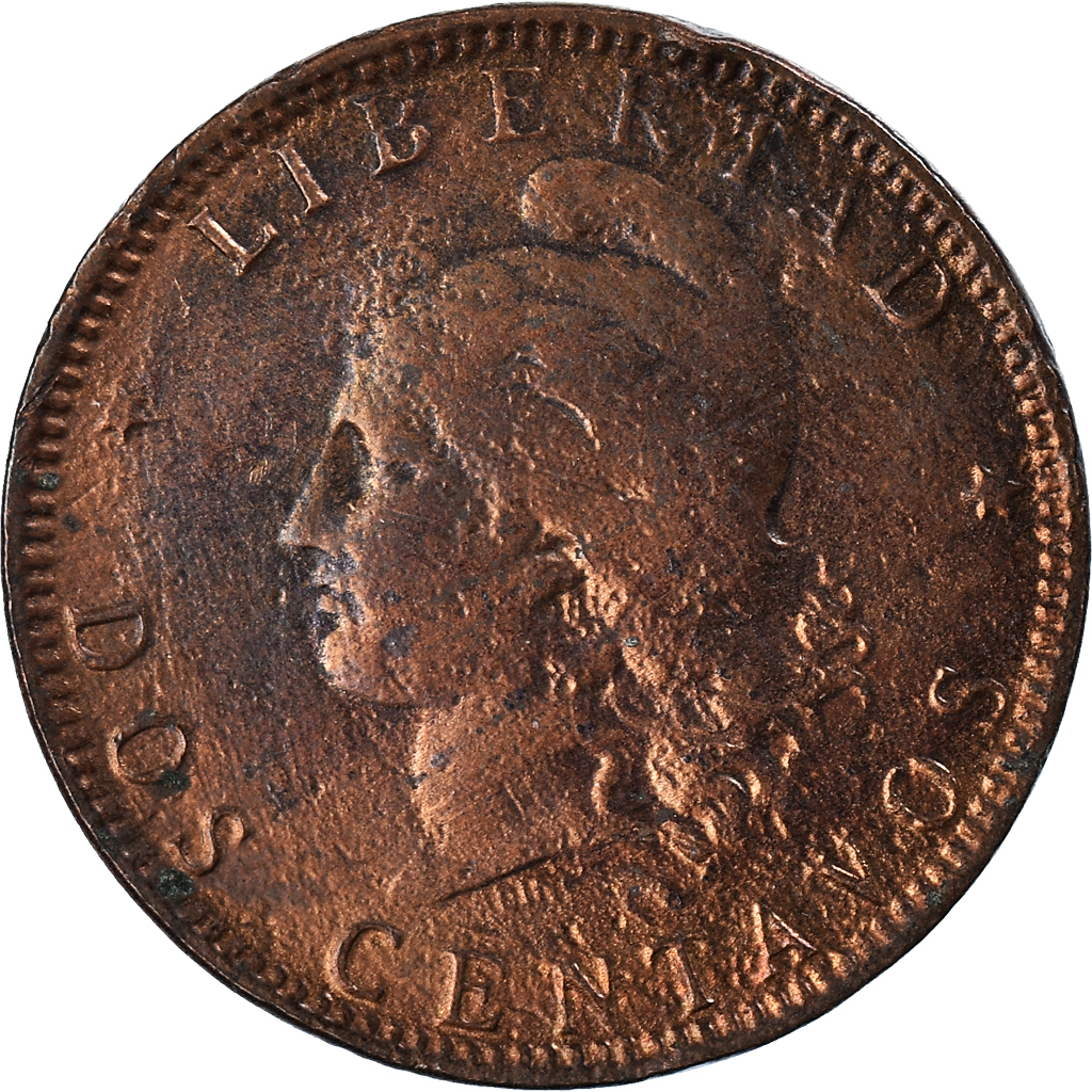 Coin, Argentina, 2 Centavos, 1890