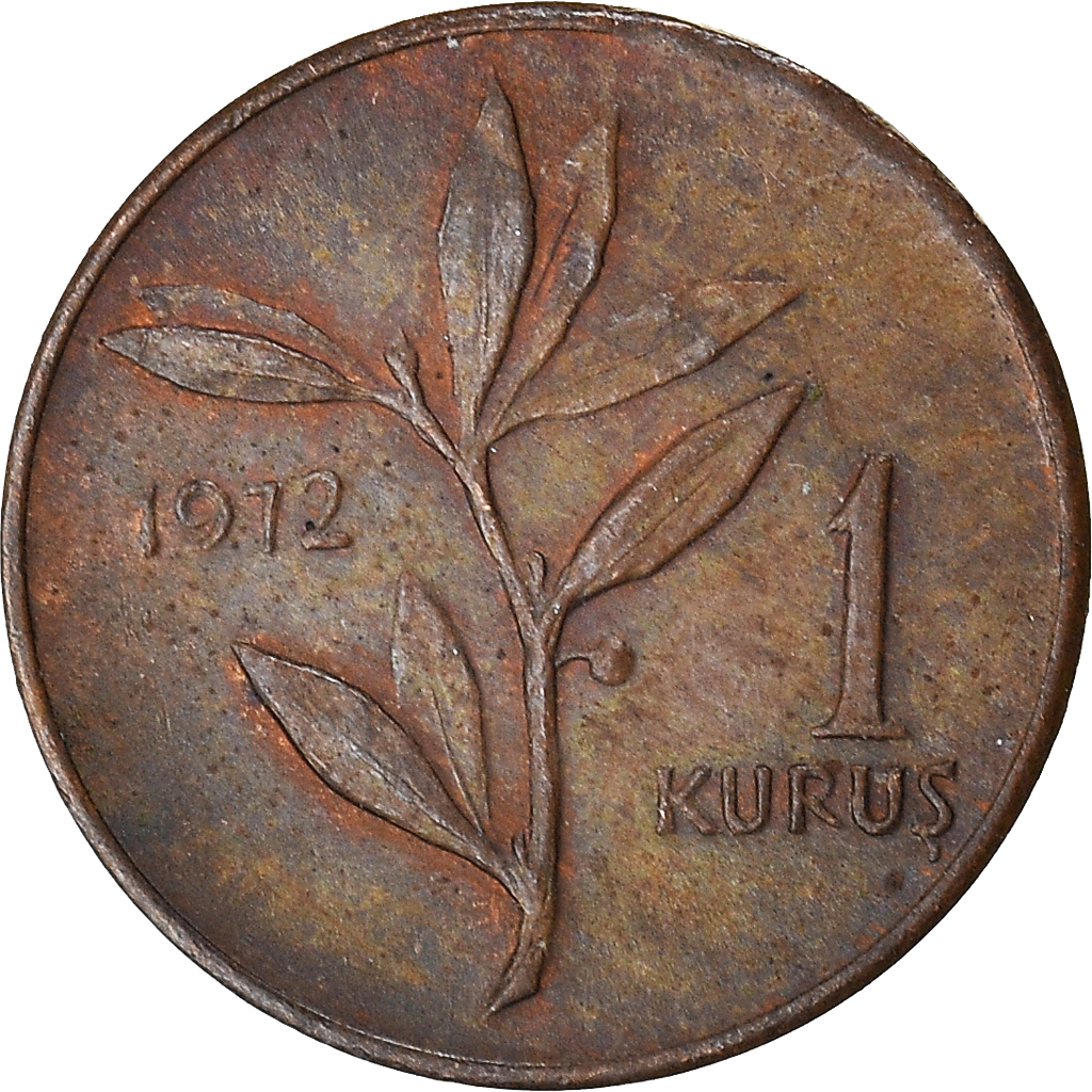 Moneda, Turquía, Kurus, 1972