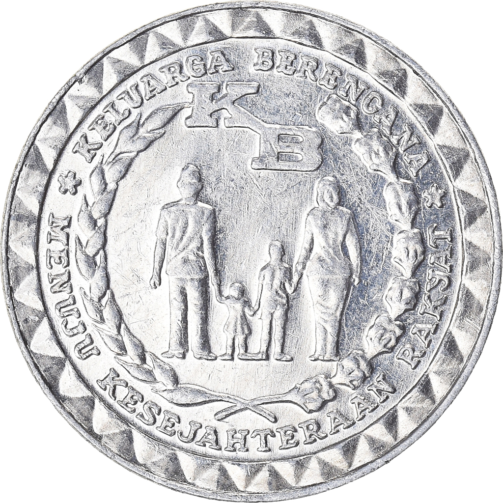Moneda, Indonesia, 5 Rupiah, 1979