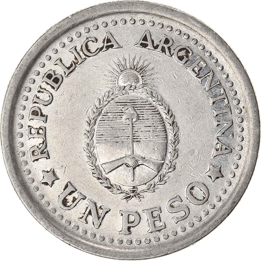 Coin, Argentina, Peso, 1960
