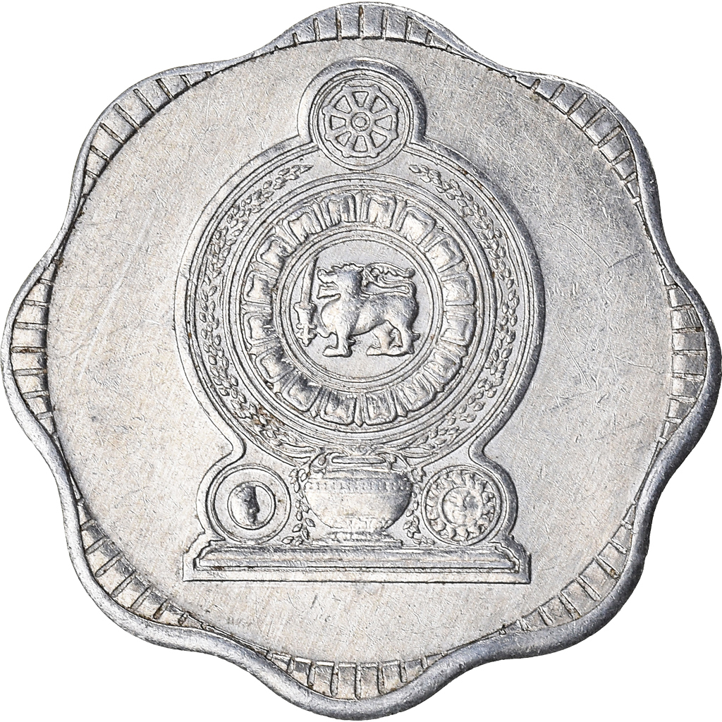 Moneda, Sri Lanka, 10 Cents, 1978
