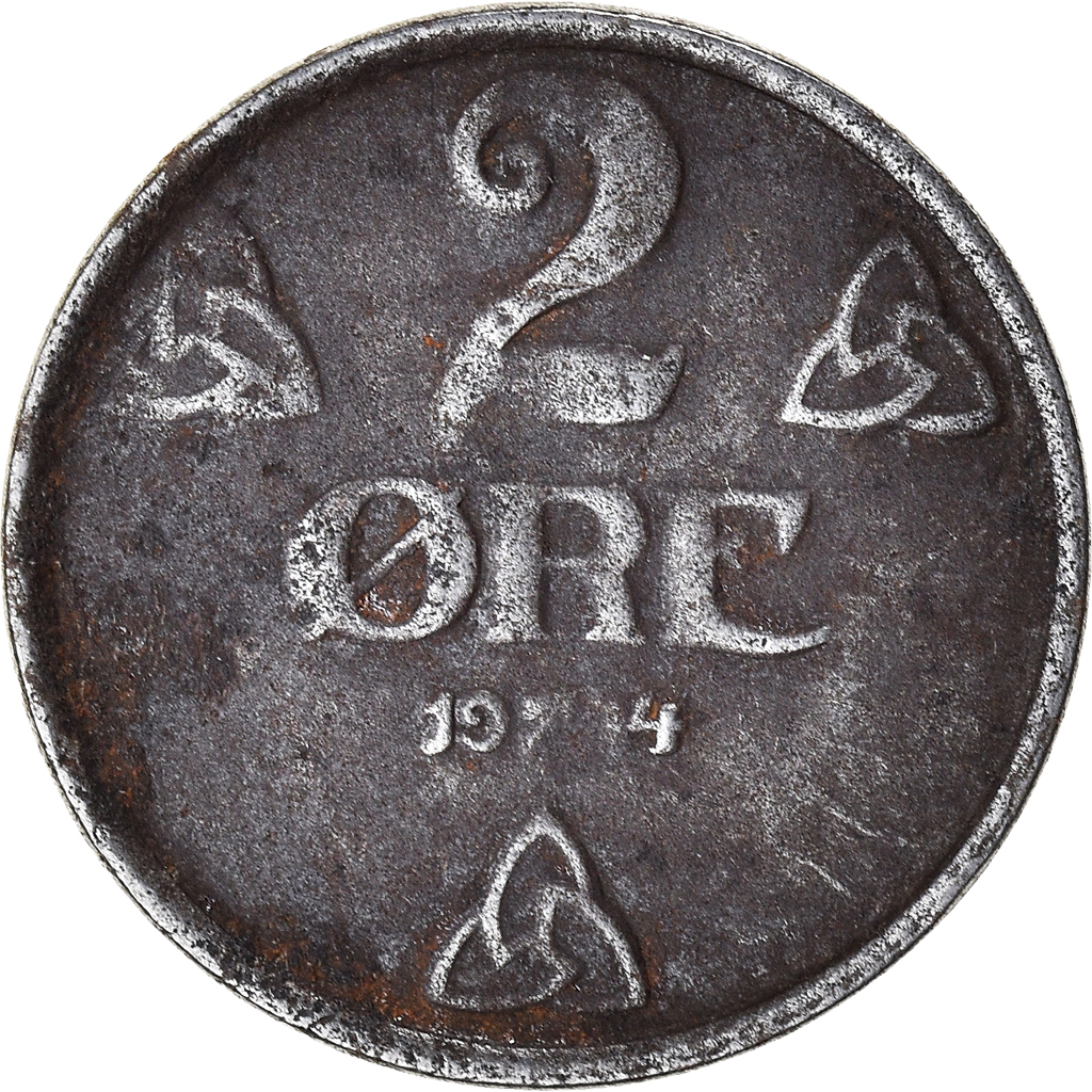 Coin, Norway, 2 Öre, 1944 | European Coins