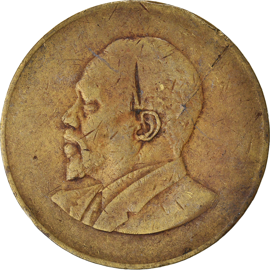 Moneda, Kenia, 10 Cents, 1966