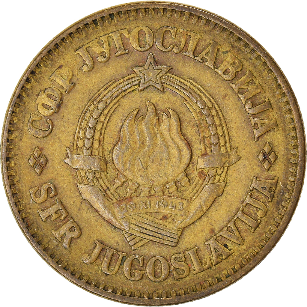 Moneda, Yugoslavia, 50 Para, 1977