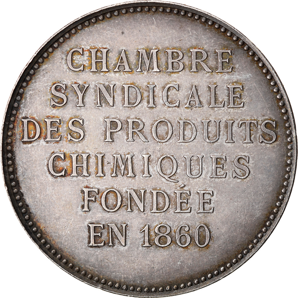 France, Token, Industry, Chambre Syndicale des Produits Chimiques, 1860