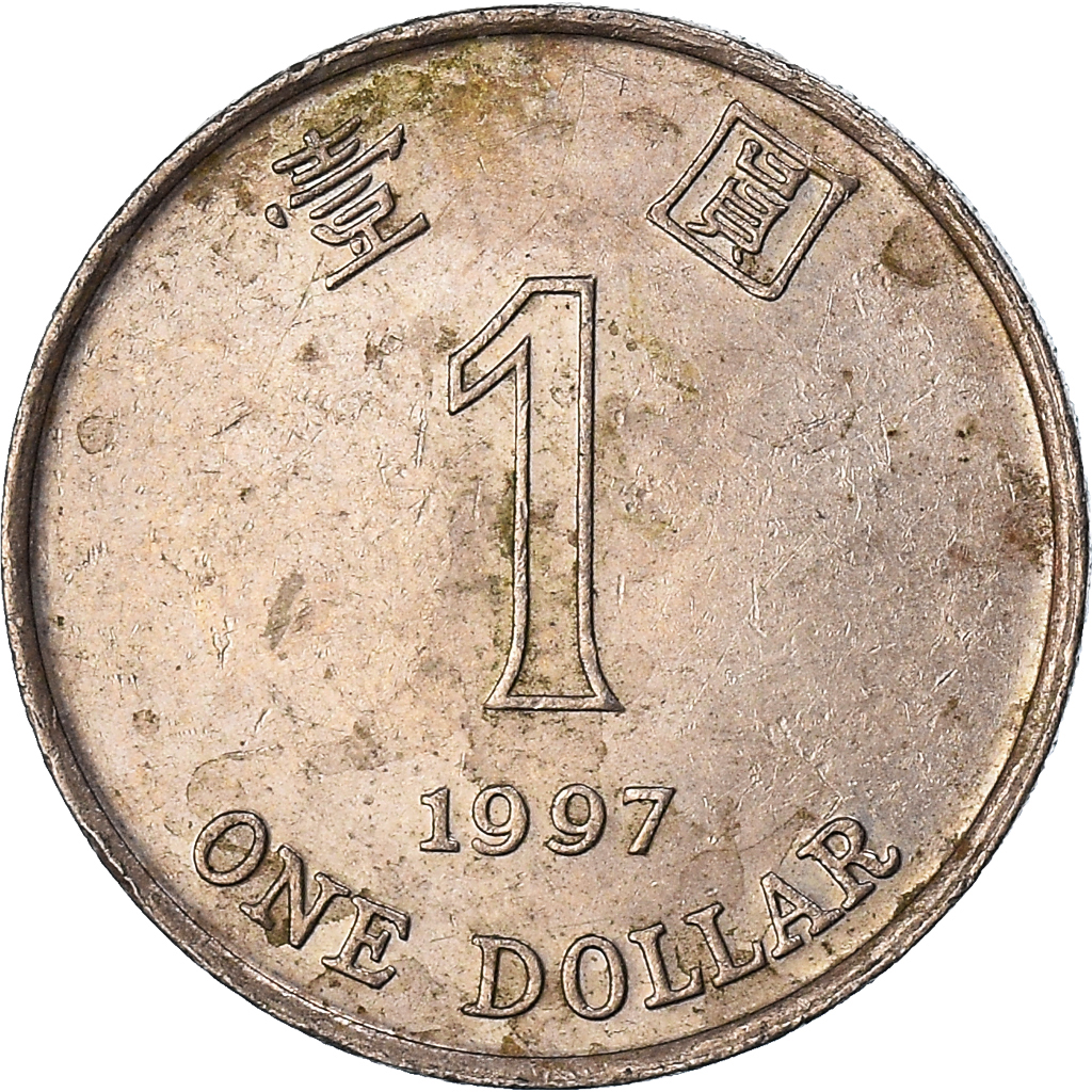 Moneda, Hong Kong, Dollar, 1997
