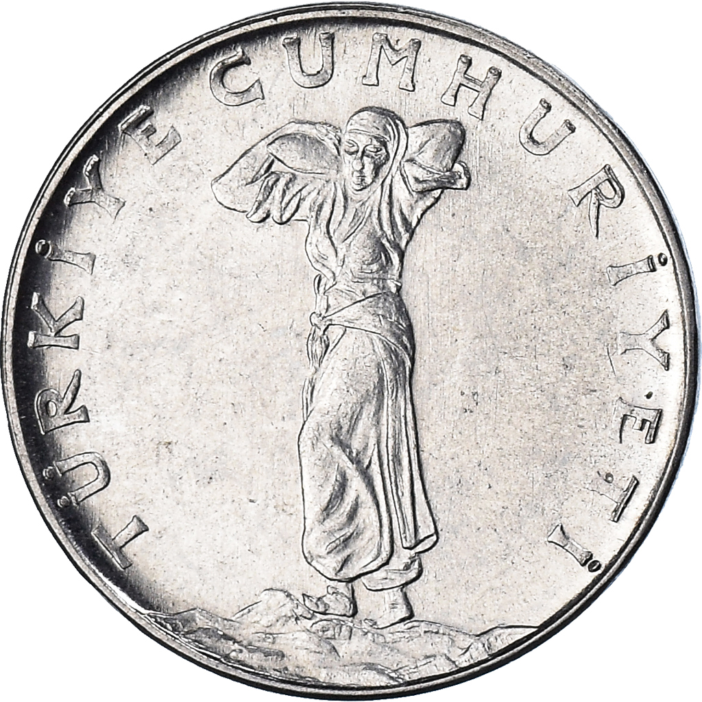 Coin, Turkey, 25 Kurus, 1977