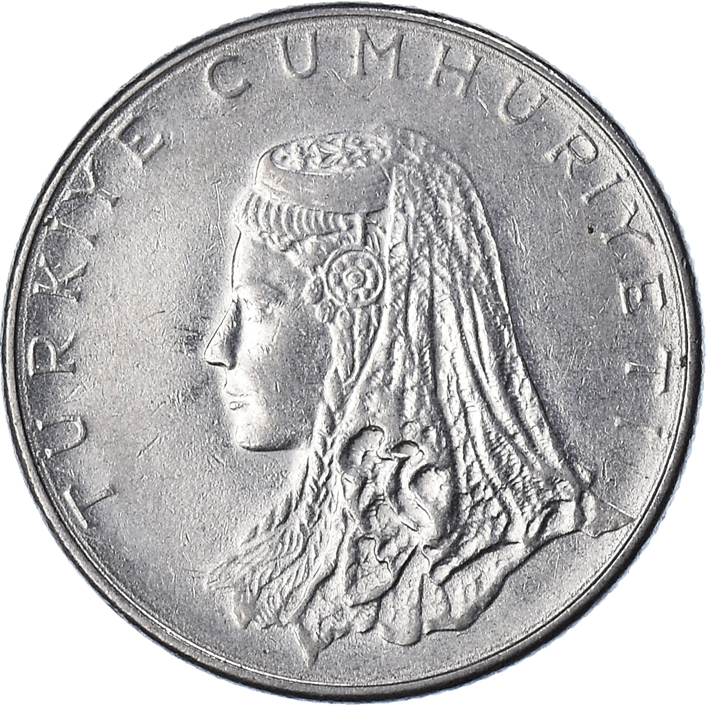 Coin, Turkey, 50 Kurus, 1976