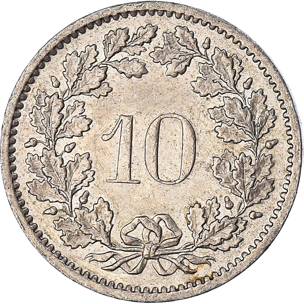 Coin, Switzerland, 10 Rappen, 1978