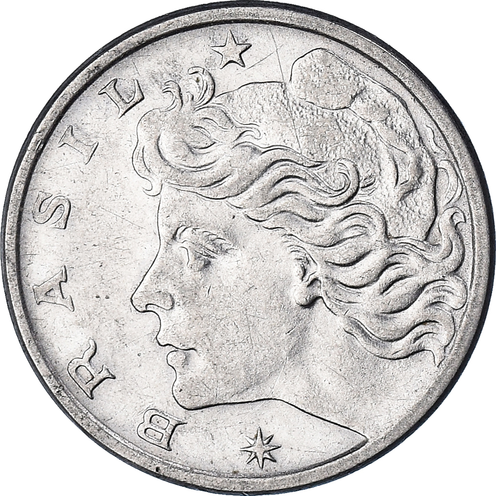 Moneda, Brasil, 10 Centavos, 1976
