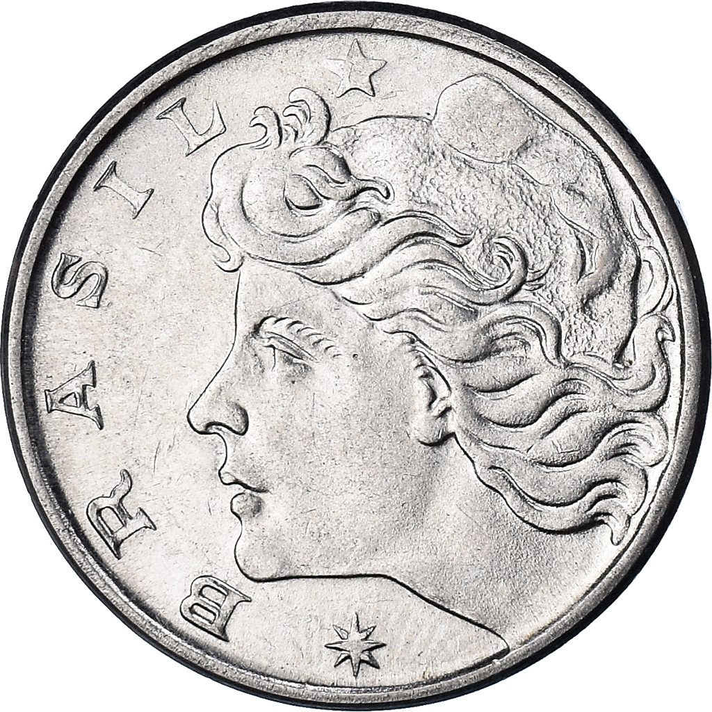 Moneda, Brasil, 20 Centavos, 1976