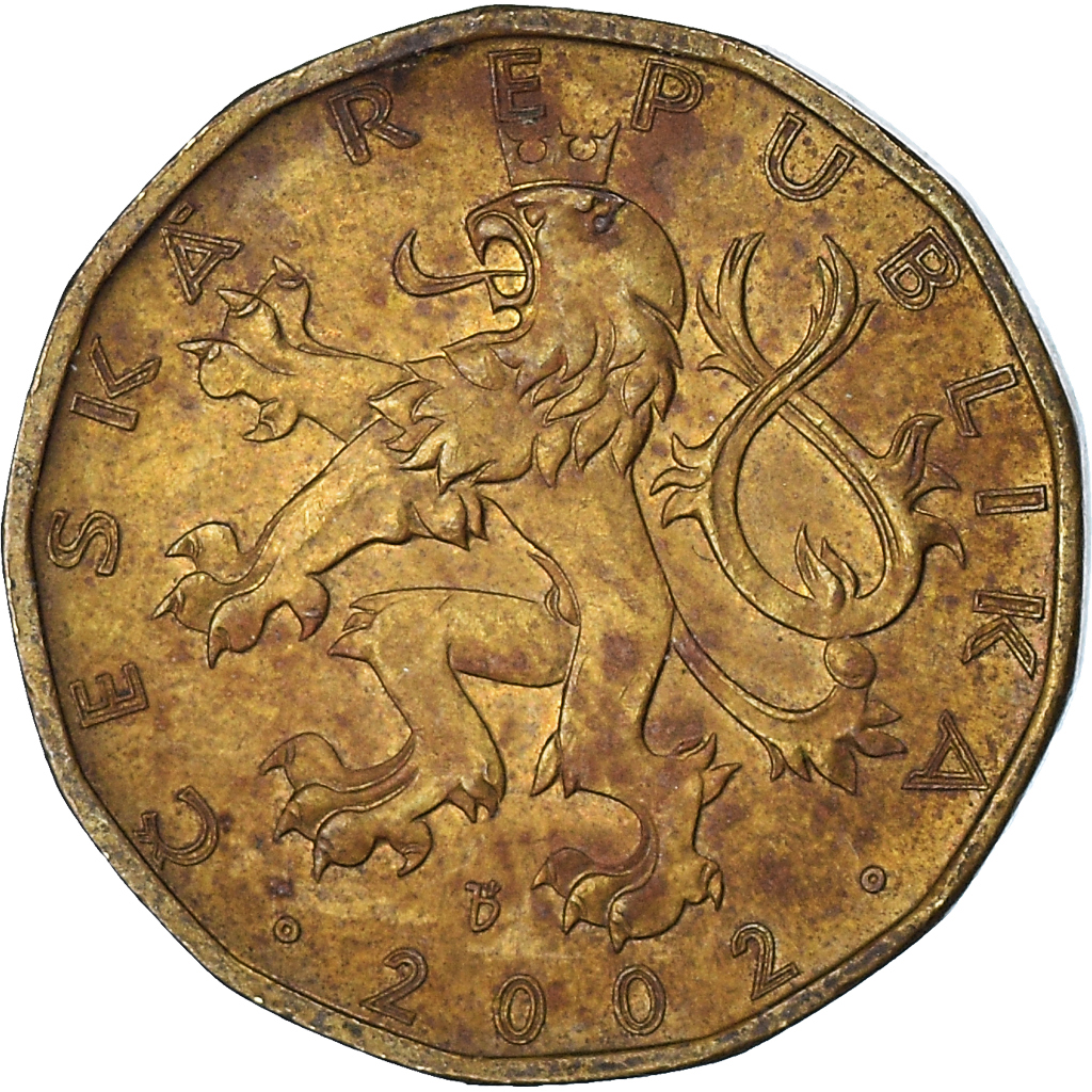Moneda, República Checa, 20 Korun, 2002