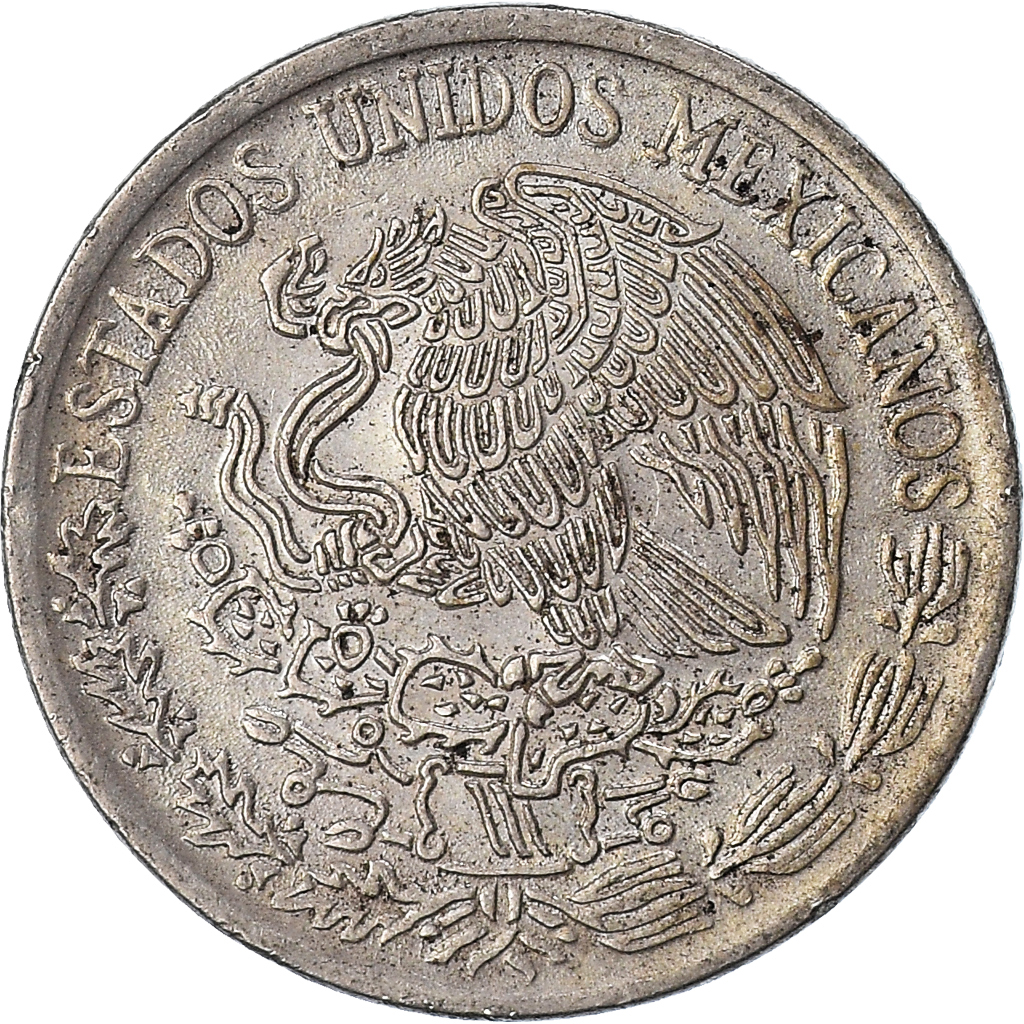 Moneda, México, 5 Centavos, 1975