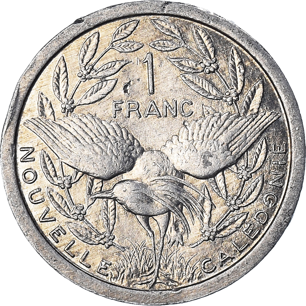Moneda, Nueva Caledonia, Franc, 1991