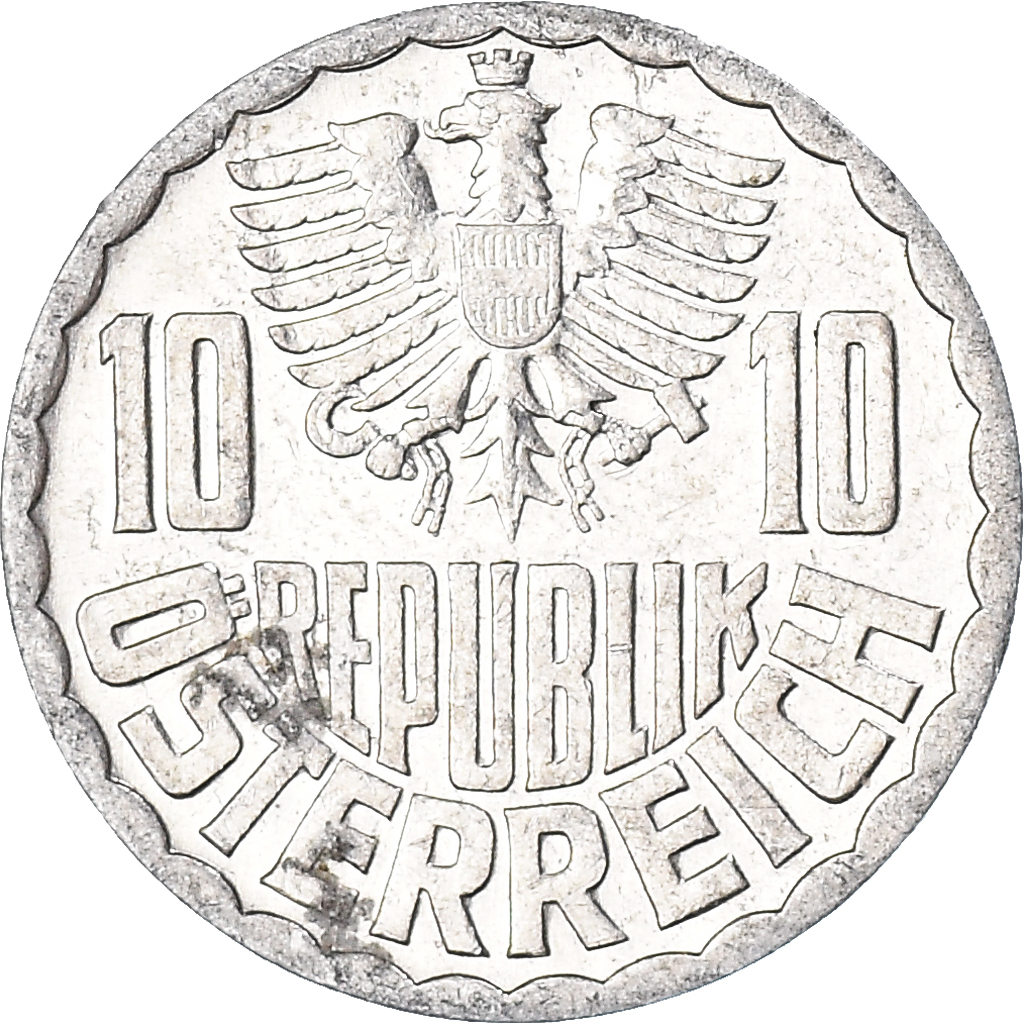 Moneda, Austria, 10 Groschen, 1979