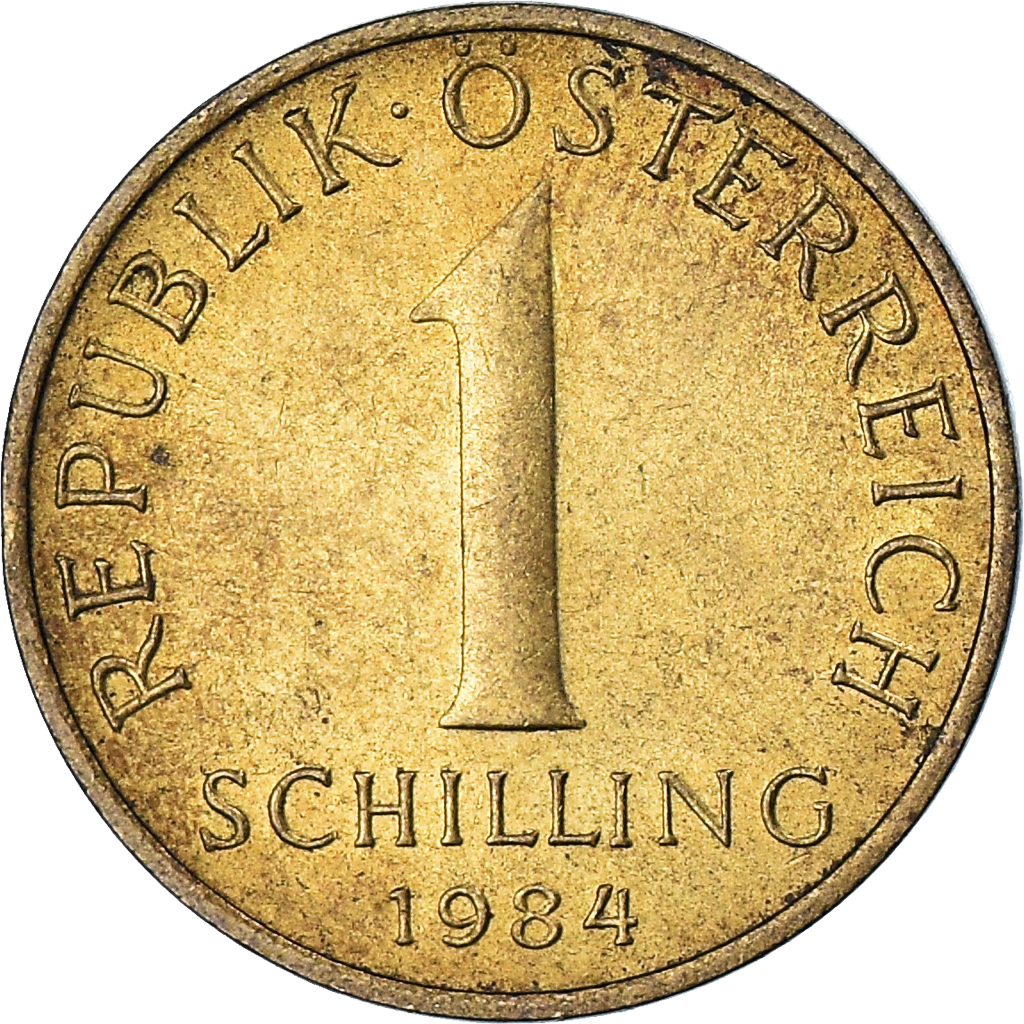 Coin, Austria, Schilling, 1984