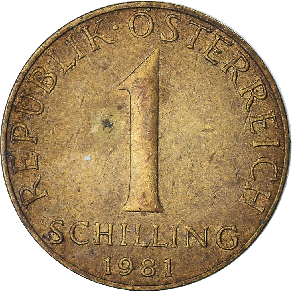 Moneda, Austria, Schilling, 1981
