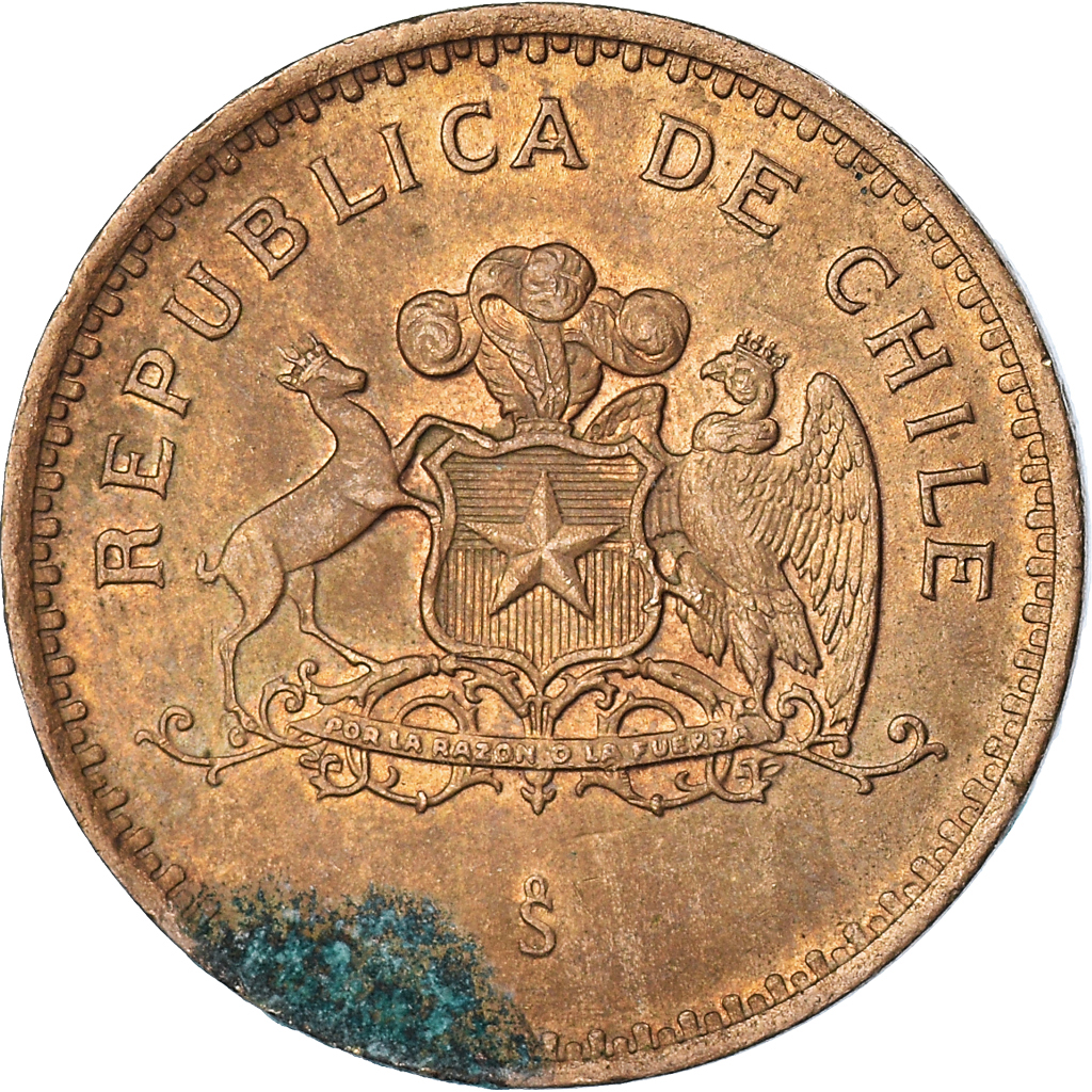 Moneda, Chile, 100 Pesos, 1997