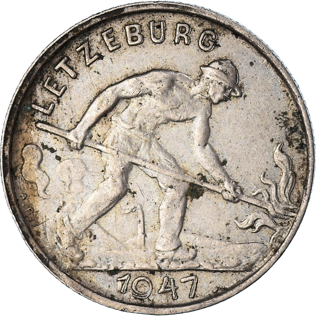 Moneda, Luxemburgo, Franc, 1947