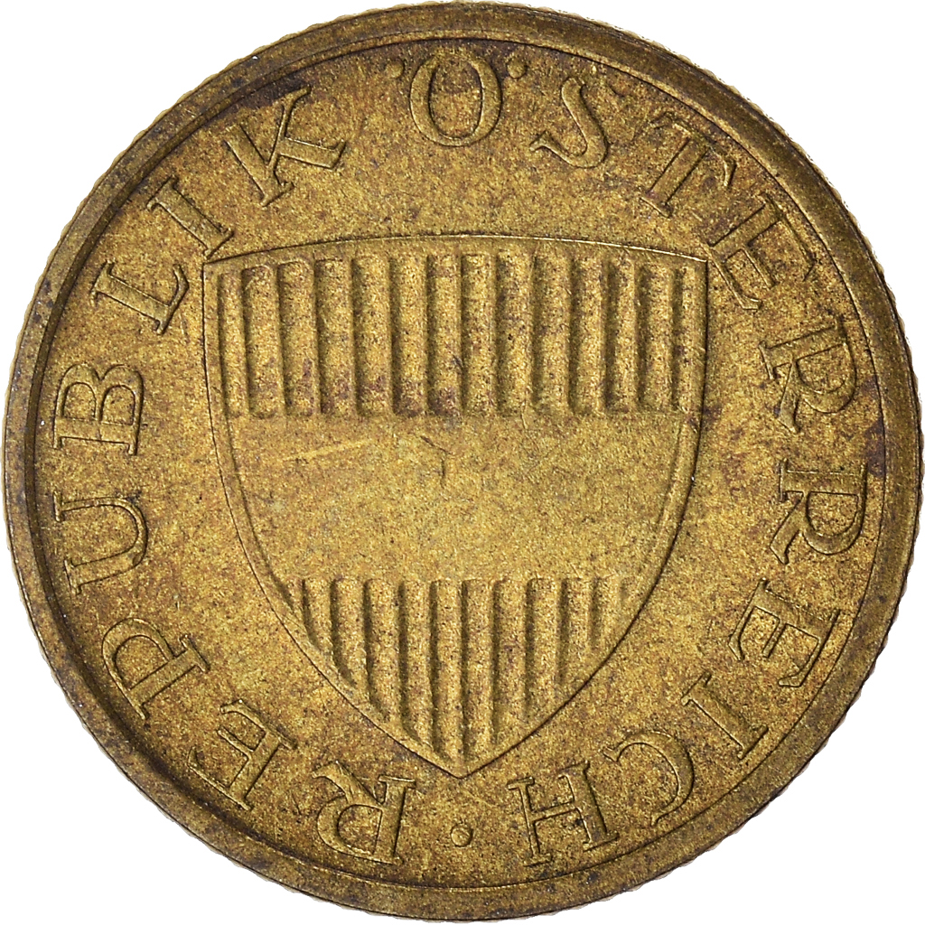 Moneda, Austria, 50 Groschen, 1991