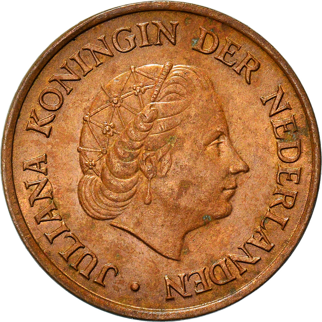 Coin, Netherlands, Juliana, 5 Cents, 1975, , Bronze, KM:181