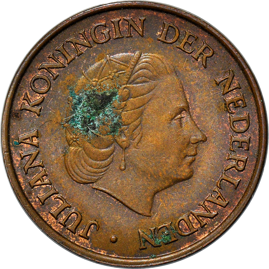 Coin, Netherlands, Juliana, 5 Cents, 1969, , Bronze, KM:181