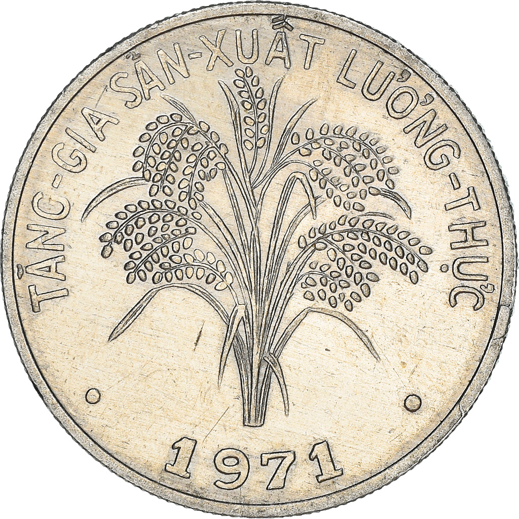 Coin, Vietnam, STATE OF SOUTH VIET NAM, Dong, 1971, , Aluminum, KM12