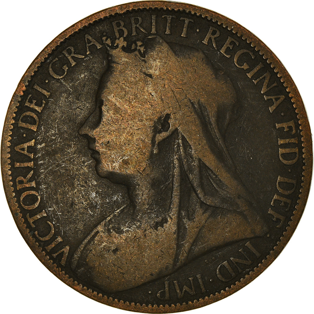 Coin, Great Britain, Victoria, Penny, 1897, , Bronze, KM:790