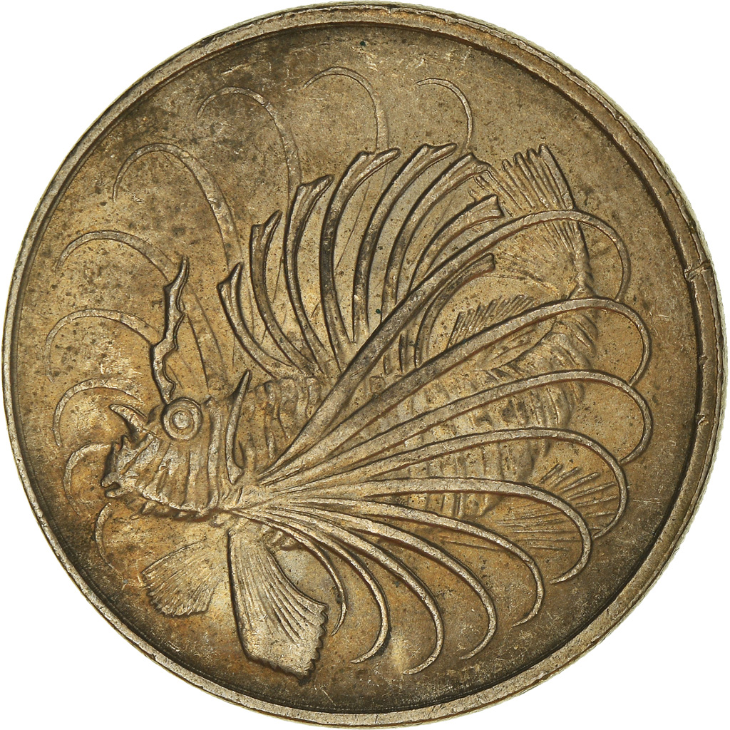 Coin, Singapore, 50 Cents, 1982, Singapore Mint, , Copper-nickel, KM:5