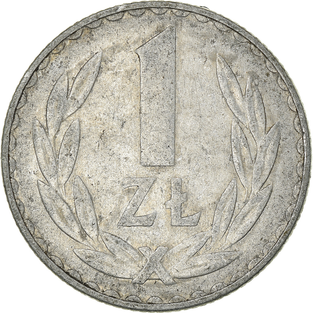 Coin, Poland, Zloty, 1978, Warsaw, , Aluminum, KM:49.1